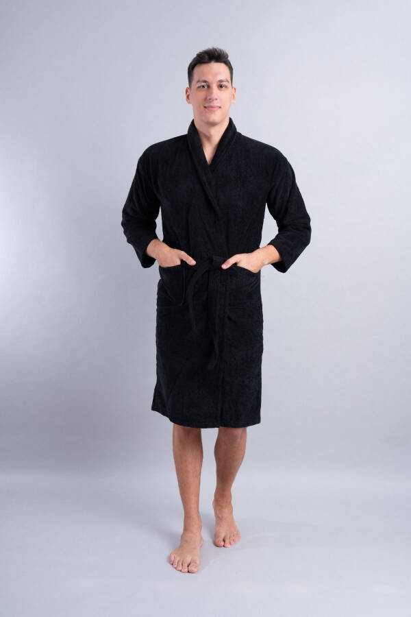 SuperSoft Men's Antibacterial Bathrobe - 3