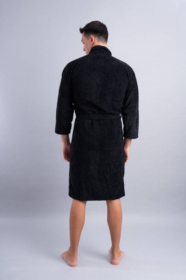 SuperSoft Men's Antibacterial Bathrobe - 5