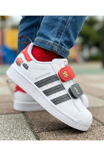 Superstar II Cf I Bebek Günlük Ayakkabı Beyaz-Çok Renkli/7 