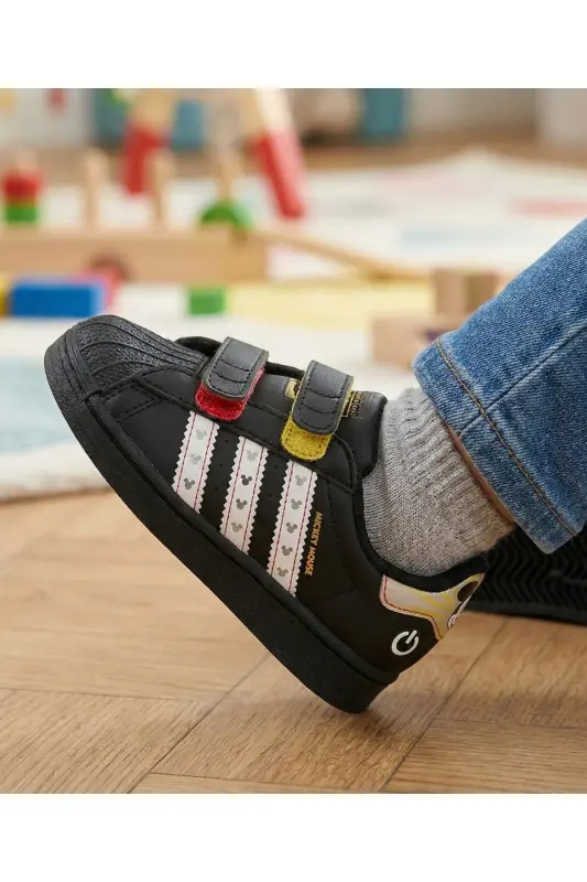 Superstar Led Lights Cf I Bebek Günlük Ayakkabı Siyah-Çok Renkli/6 - 1