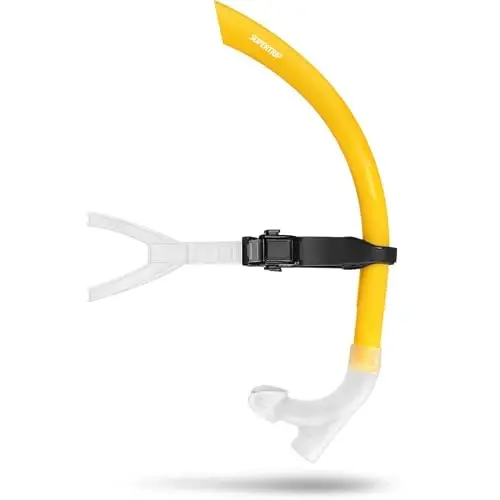 Supertrip Adult Lap Swim Snorkel for Training and Snorkeling - 1