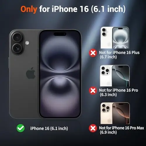 SUPFINE Magnetic for iPhone 16 Case (Compatible with MagSafe)(Military Grade Drop Protection) Translucent Matte Shockproof with Anti-Fingerprint Phone Cover,Desert Gold - 2
