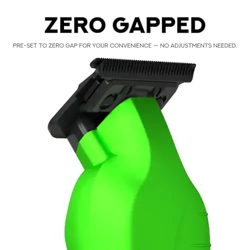 Supreme Trimmer Vader ST3778 – Professional Cordless Barber Liner | 210 Min Runtime, 7000 RPM Motor, Zero Gap DLC T-Blade, USB-C Fast Charging | Beard, Hair & Body - 3