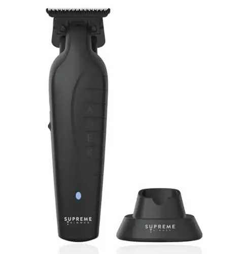 Supreme Trimmer Vader ST3778 – Professional Cordless Barber Liner | 210 Min Runtime, 7000 RPM Motor, Zero Gap DLC T-Blade, USB-C Fast Charging | Beard, Hair & Body - 1
