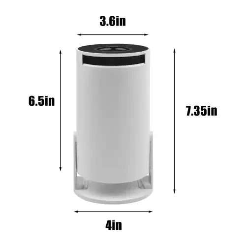 Supsupsiu Projector 4K 1080P Supported, 10000 Lumen LED 1080P WiFi Bluetooth UHD Portable Home Theater - SUPSUPSIU (1)