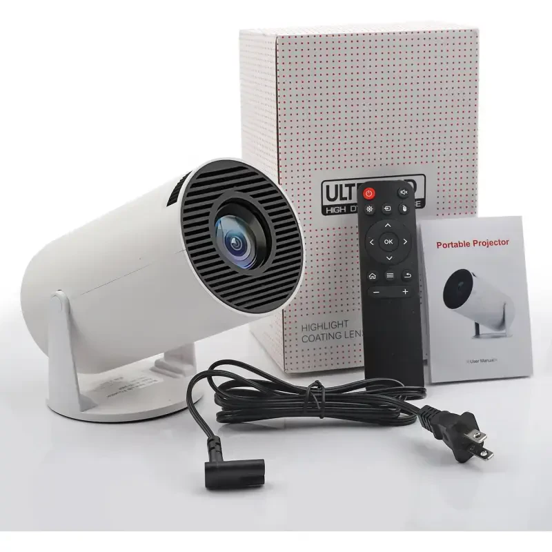 Supsupsiu Projektor 4K 1080P qo‘llab-quvvatlaydi, 10000 Lvyumen LED 1080P WiFi Bluetooth UHD ko‘chma uy teatri - 8