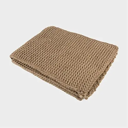 Surblue Winter Chunky Knit Scarf Warm Thick Wrap Pattern Long for Men and Women for Outdoors - 4