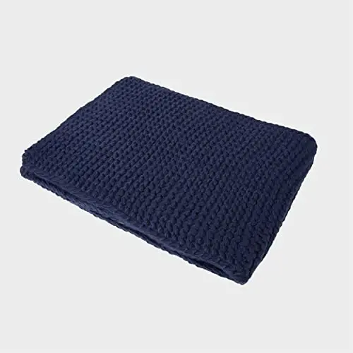 Surblue Winter Chunky Knit Scarf Warm Thick Wrap Pattern Long for Men and Women for Outdoors - 4