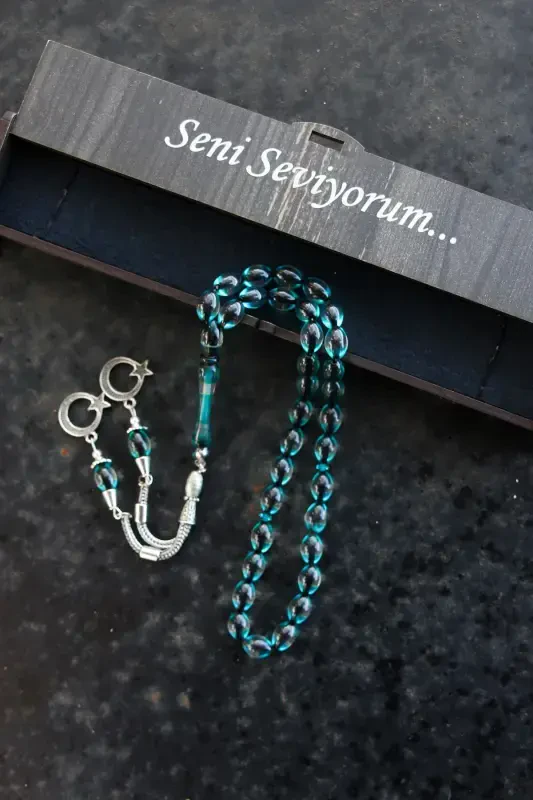 Sürmali chang yantog' kehribar tasbih 