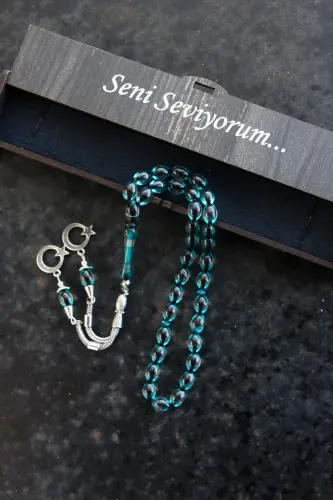Sürmeli Toz Kehribar Tesbih 