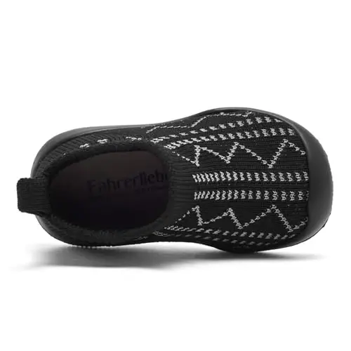 Fahrerliebe Baby Socks Shoes for Boys and girlsAnti Slip Sports ShoesToe ProtectionBaby Walking Shoes, Lightweight and Breathable Slip on Walking Shoes - 4