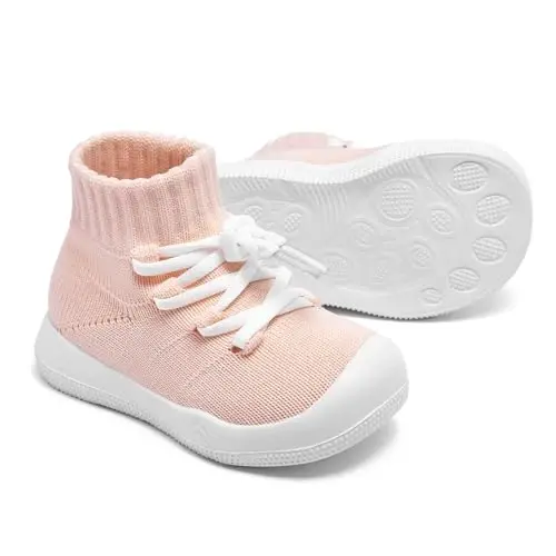 Fahrerliebe Baby Socks Shoes for Boys and girlsAnti Slip Sports ShoesToe ProtectionBaby Walking Shoes, Lightweight and Breathable Slip on Walking Shoes - 5