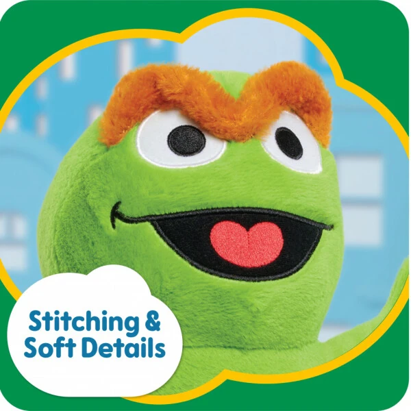 Sesame Street Large Plush Oscar the Grouch, Kids Toys for Ages 18 month - 2