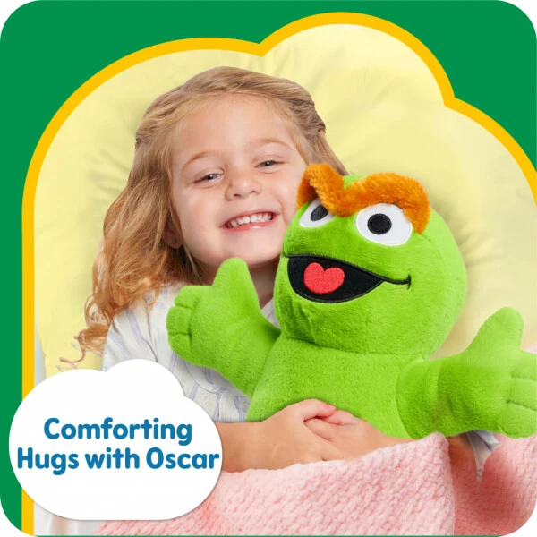 Sesame Street Large Plush Oscar the Grouch, Kids Toys for Ages 18 month - 4