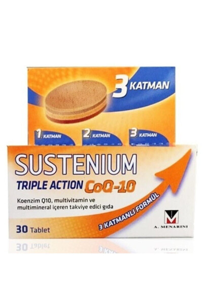 Sustenıum Triple Action CoQ-10 30 Tablets - 3