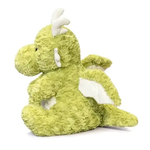 SUSULF Little Flying Dragon - Cute Stuffed Animal Plush Toy - Adorable Soft Dragons Toy Plushies and Gifts - Perfect Present for Kids (Green,7.87in/20cm) - 3