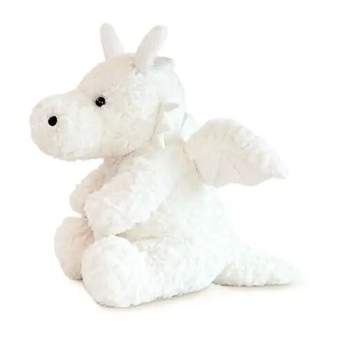 SUSULF Little Flying Dragon - Cute Stuffed Animal Plush Toy - Adorable Soft Dragons Toy Plushies and Gifts - Perfect Present for Kids (White,22.04in/56cm) - 4