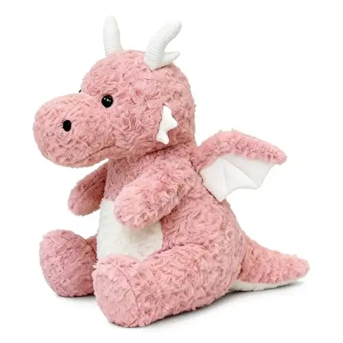 SUSULF Little Flying Dragon - Cute Stuffed Animal Plush Toy - Adorable Soft Dragons Toy Plushies and Gifts - Perfect Present for Kids (Pink,11.81in/30cm) - 3