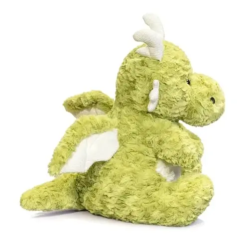 SUSULF Little Flying Dragon - Cute Stuffed Animal Plush Toy - Adorable Soft Dragons Toy Plushies and Gifts - Perfect Present for Kids (Green,11.81in/30cm) - 2