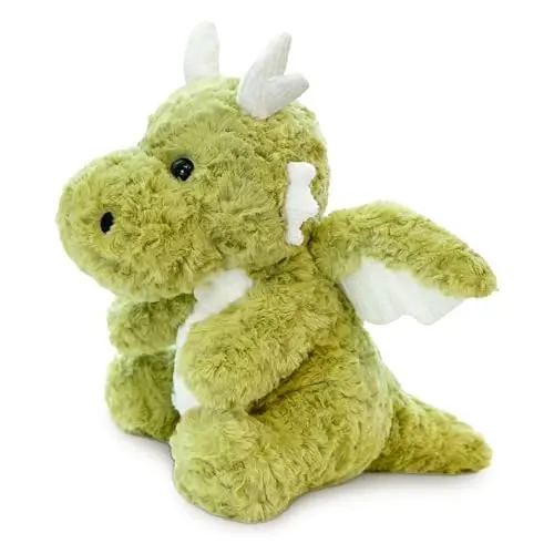 SUSULF Little Flying Dragon - Cute Stuffed Animal Plush Toy - Adorable Soft Dragons Toy Plushies and Gifts - Perfect Present for Kids (Green,11.81in/30cm) - 5
