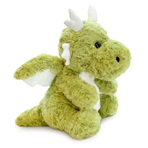SUSULF Little Flying Dragon - Cute Stuffed Animal Plush Toy - Adorable Soft Dragons Toy Plushies and Gifts - Perfect Present for Kids (Green,11.81in/30cm) - 4