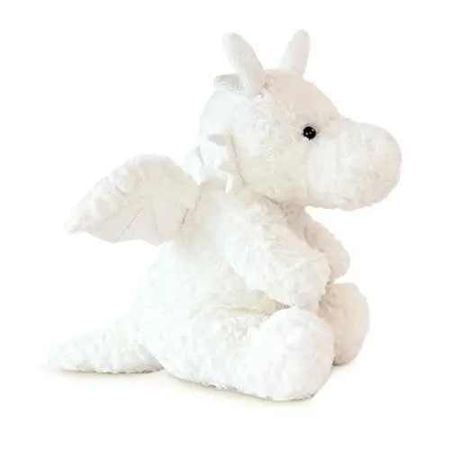 SUSULF Little Flying Dragon - Cute Stuffed Animal Plush Toy - Adorable Soft Dragons Toy Plushies and Gifts - Perfect Present for Kids (White,7.87in/20cm) - 3