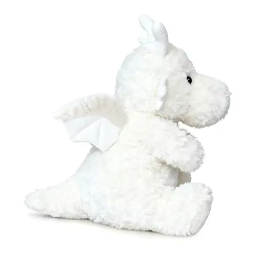 SUSULF Little Flying Dragon - Cute Stuffed Animal Plush Toy - Adorable Soft Dragons Toy Plushies and Gifts - Perfect Present for Kids (White,7.87in/20cm) - 4