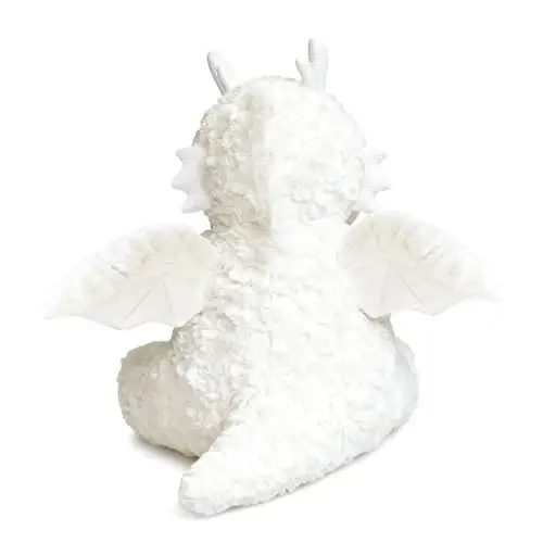 SUSULF Little Flying Dragon - Cute Stuffed Animal Plush Toy - Adorable Soft Dragons Toy Plushies and Gifts - Perfect Present for Kids (White,7.87in/20cm) - 6