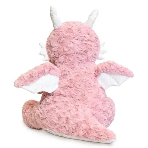 SUSULF Little Flying Dragon - Cute Stuffed Animal Plush Toy - Adorable Soft Dragons Toy Plushies and Gifts - Perfect Present for Kids (Pink,22.04in/56cm) - 6