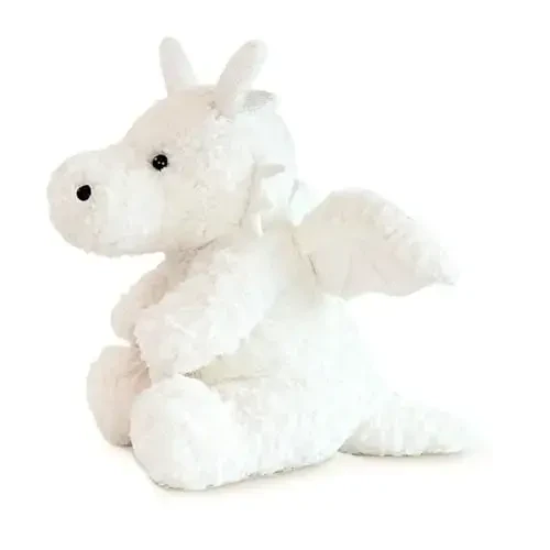 SUSULF Little Flying Dragon - Cute Stuffed Animal Plush Toy - Adorable Soft Dragons Toy Plushies and Gifts - Perfect Present for Kids (White,16.53in/42cm) - 4