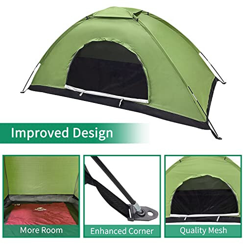Sutekus Tent Camouflage Patterns Camping Tent Backpacking Tent for Camping Hiking 【Outdoor Equipment】 - 4