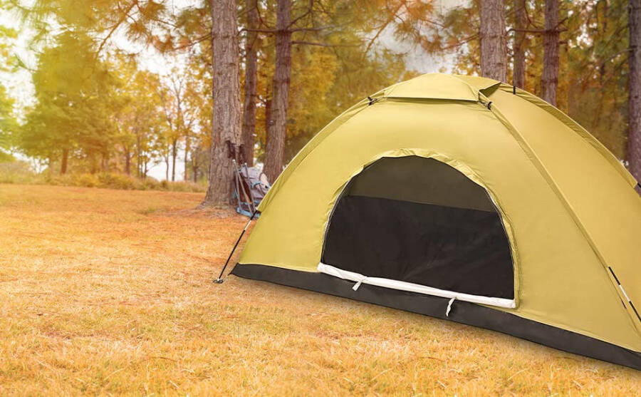 Sutekus Tent Camouflage Patterns Camping Tent Backpacking Tent for Camping Hiking 【Outdoor Equipment】 - 1