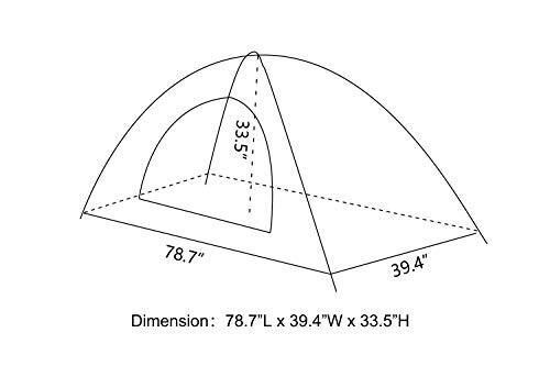 Sutekus Tent Camouflage Patterns Camping Tent Backpacking Tent for Camping Hiking 【Outdoor Equipment】 - 2
