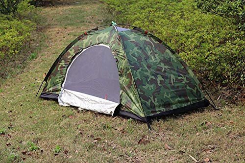 Sutekus Tent Camouflage Patterns Camping Tent Backpacking Tent for Camping Hiking 【Outdoor Equipment】 - 4