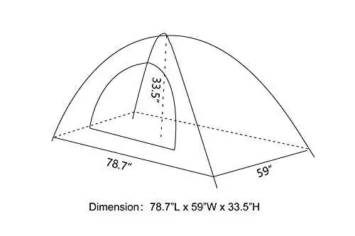 Sutekus Chodir Kamuflyaj Naqshli Lager Chodiri Orqa Sumkasi Lager Chodiri Sayohat Qilish Uchun Piyoda Yurish 【Tashqi Makon Uskunasi】 - 4