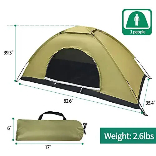 Sutekus Tent Camouflage Patterns Camping Tent Backpacking Tent for Camping Hiking 【Outdoor Equipment】 - 5