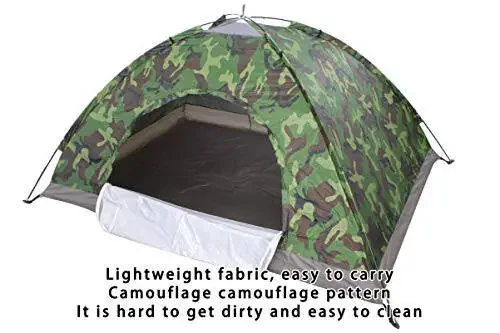 Sutekus Tent Camouflage Patterns Camping Tent Backpacking Tent for Camping Hiking 【Outdoor Equipment】 - 2