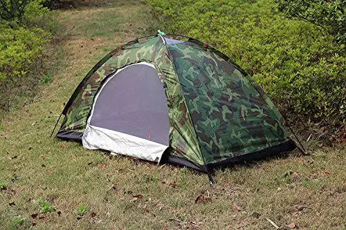 Sutekus Tent Camouflage Patterns Camping Tent Backpacking Tent for Camping Hiking 【Outdoor Equipment】 - 4