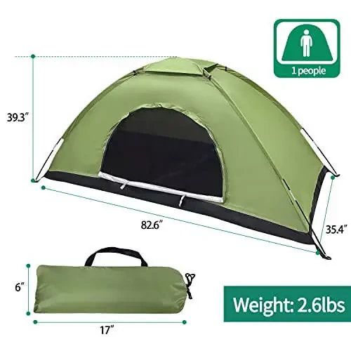 Sutekus Tent Camouflage Patterns Camping Tent Backpacking Tent for Camping Hiking 【Outdoor Equipment】 - 5