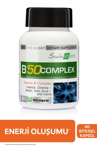 Suvda eriydigan Vitamin B-50 Kompleksi 60 K. %1 - 1
