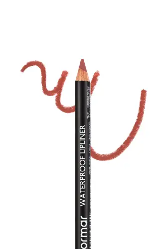 Suvga chidamli lab qalami (QAHVA) - Waterproof Lipliner - 236 Nut Cookie - 8690604567492-236 NUT COOKIE - 4