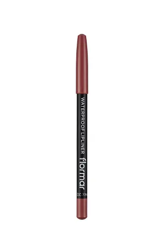 Suya Dayanıklı Dudak Kalemi (BORDO) - Waterproof Lipliner - 202 Soft Pink Brown - 8690604111022-202 SOFT PINK BROWN - 3