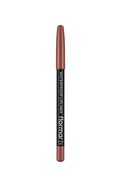Suya Dayanıklı Dudak Kalemi (DOĞAL KOYU KAHVE) - Waterproof Lipliner - -245 Natural - 8690604567607-245 NATURAL - 18