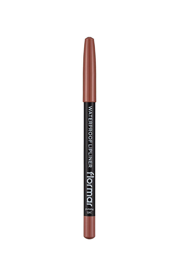 Suya Dayanıklı Dudak Kalemi (DOĞAL KOYU KAHVE) - Waterproof Lipliner - -245 Natural - 8690604567607-245 NATURAL - 13