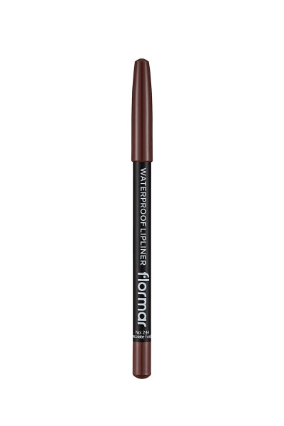 Suya Dayanıklı Dudak Kalemi (KAHVE) - Waterproof Lipliner - 244 Chocolate Fondue - 8690604567591 - 244 CHOCOLATE FONDUE - 21