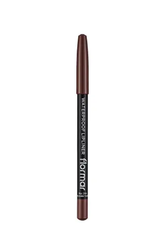 Suya Dayanıklı Dudak Kalemi (KAHVE) - Waterproof Lipliner - 244 Chocolate Fondue - 8690604567591 - 244 CHOCOLATE FONDUE - 3
