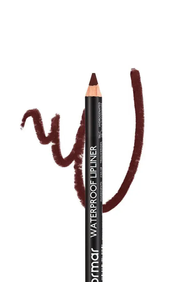 Suya Dayanıklı Dudak Kalemi (KAHVE) - Waterproof Lipliner - 244 Chocolate Fondue - 8690604567591-244 CHOCOLATE FONDUE - 16