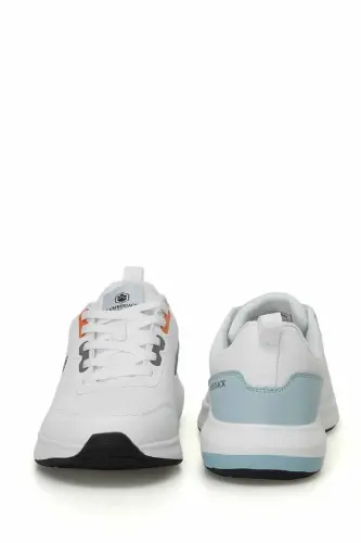 Suya Dayanıklı Yürüyüş Koşu Ayakkabısı-Beyaz12 - 5