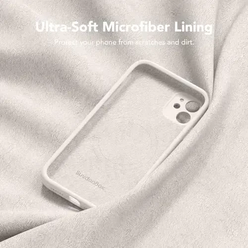 SuydanBox Magnetic for iPhone 11 Phone Case Silicone, Compatible with MagSafe, [Full Camera Protection][Screen Protector] Slim Shockproof Protective Case for iPhone 11 6.1