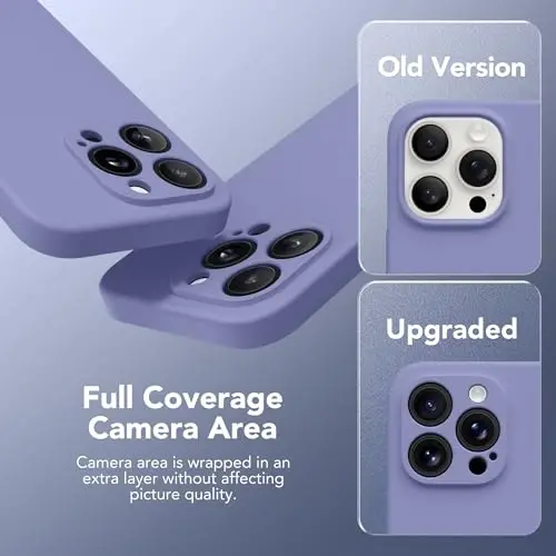 SuydanBox iPhone 14 Pro için Manyetik Kılıf, MagSafe Uyumlu, [Tam Kamera Koruması][Ekran Koruyucu] Silikon Darbeye Dayanıklı Koruyucu Telefon Kılıfı, iPhone 14 Pro 6.1